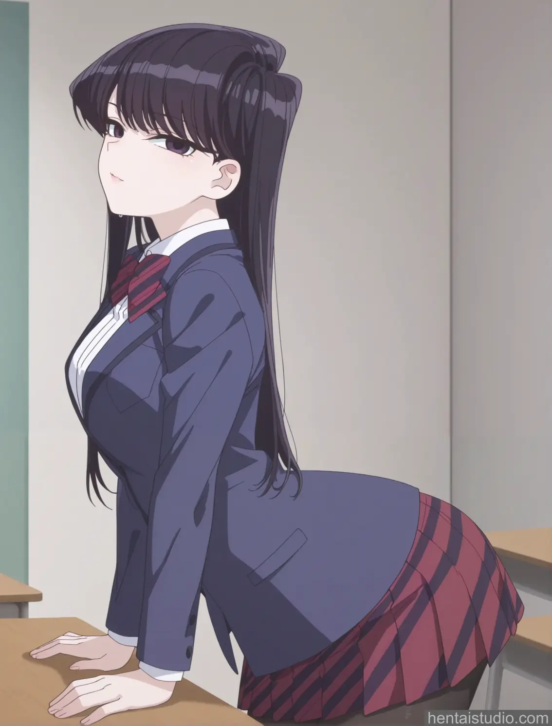 Shouko Komi from Komi Can't Communicate hentai art 73 of 74