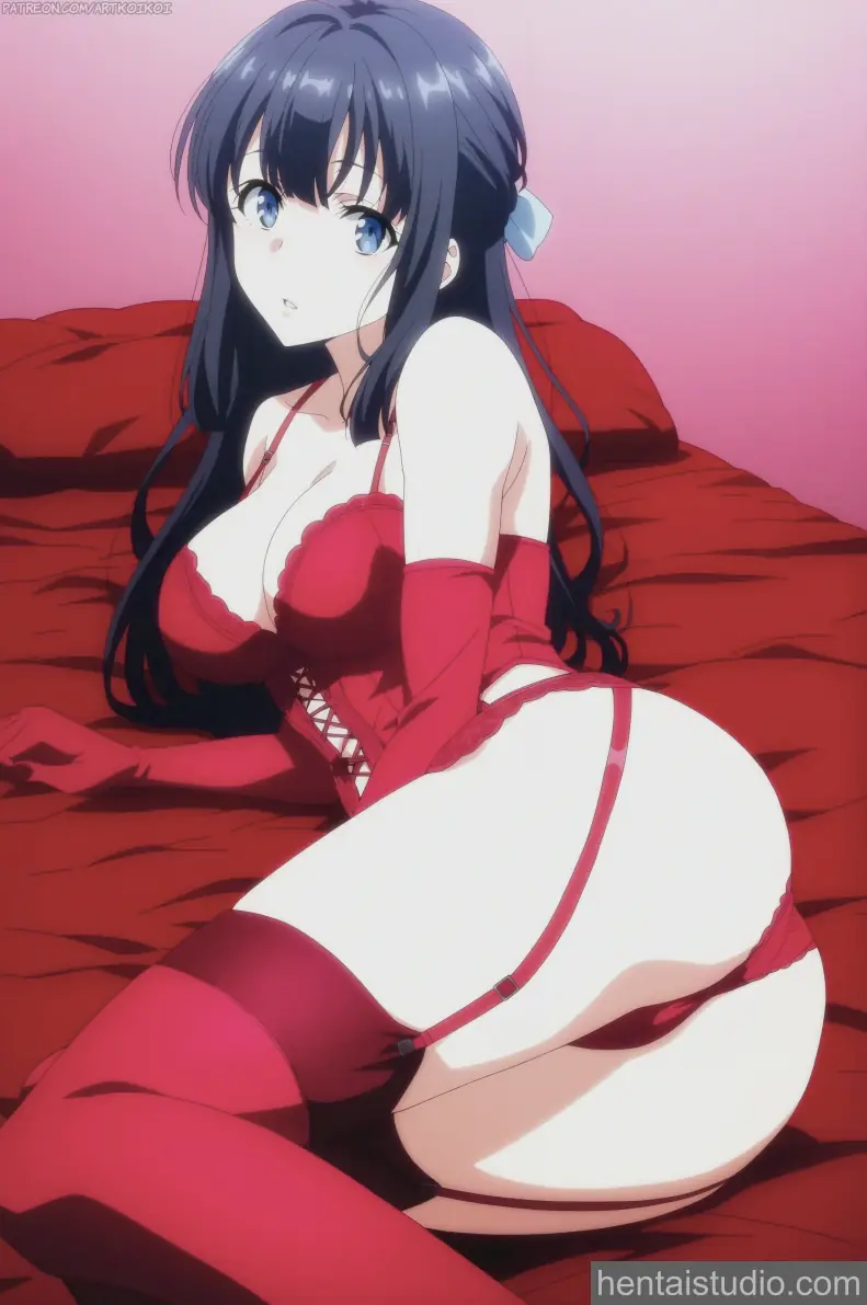 Shouko Makinohara from Rascal Dpes Not Dream Of Bunny Girl Senpai hentai art 10 of 12