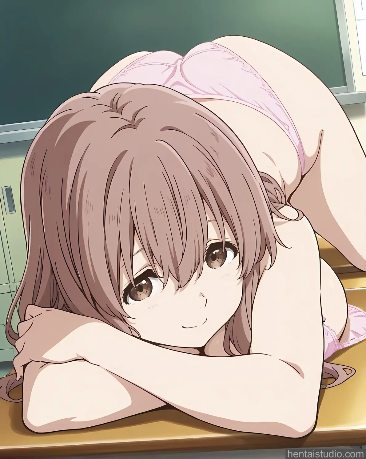 Shouko Nishimiya from A Silent Voice hentai art 8 of 30