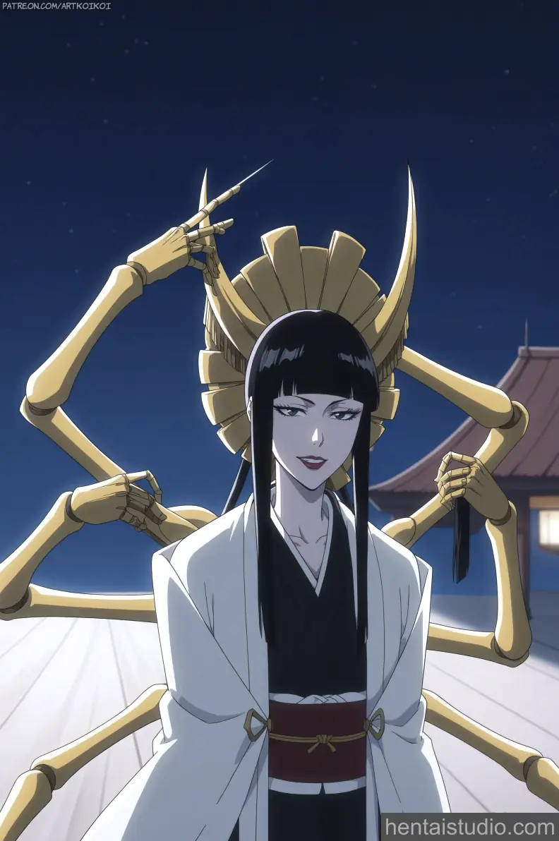 Shutara Senjumaru from Bleach hentai art 1 of 28