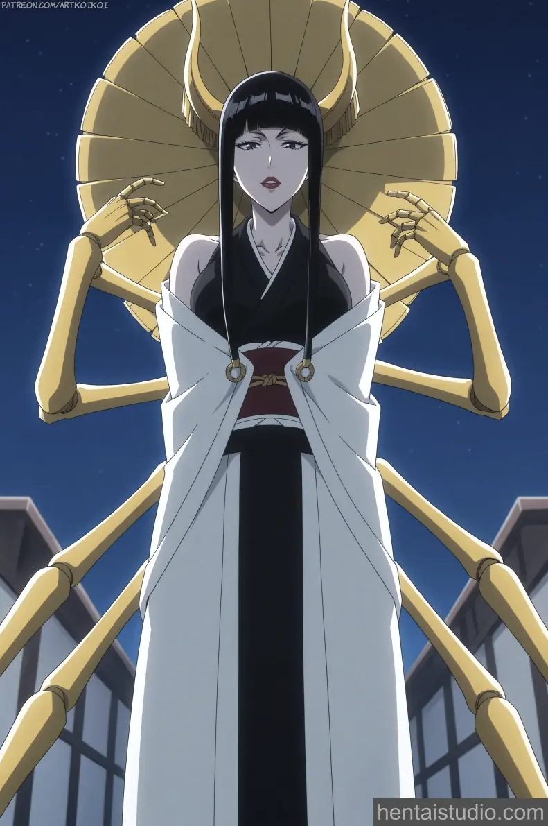 Shutara Senjumaru from Bleach hentai art 23 of 28