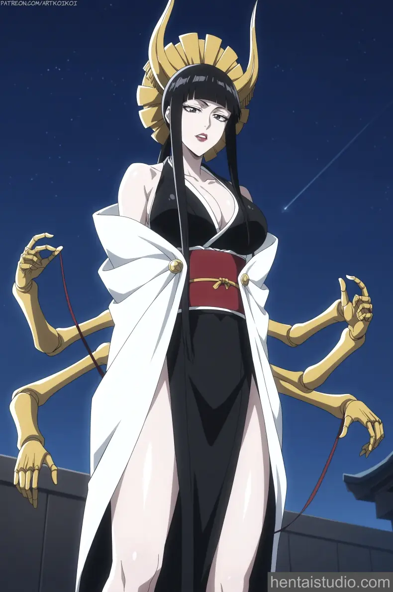 Shutara Senjumaru from Bleach hentai art 25 of 28