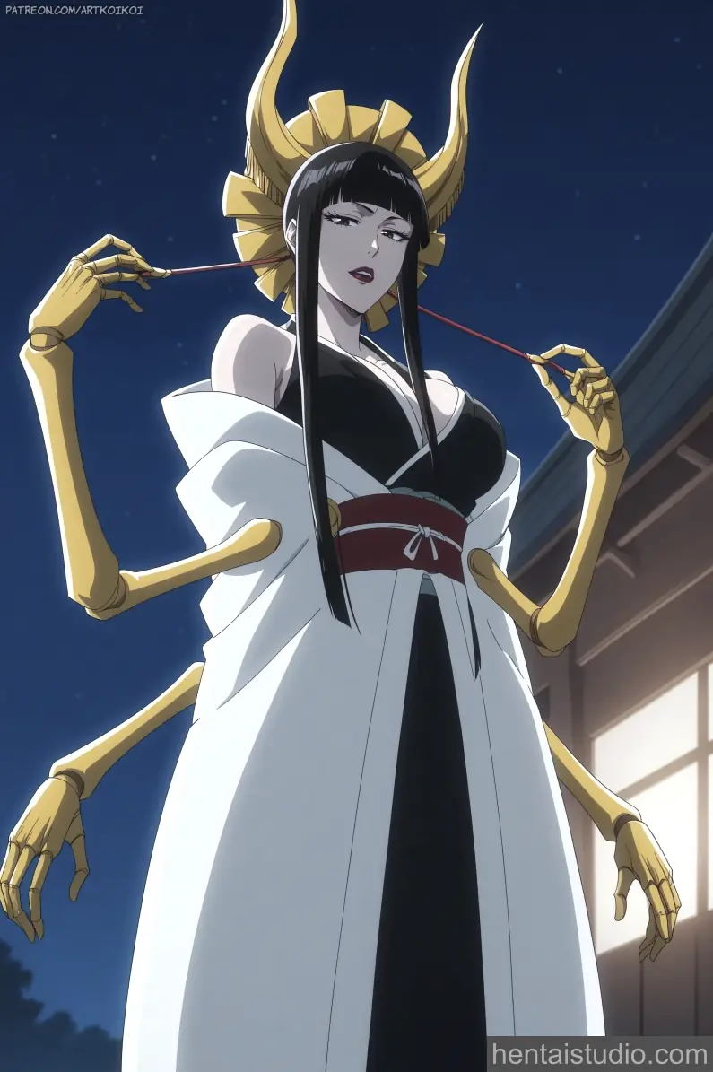 Shutara Senjumaru from Bleach hentai art 26 of 28