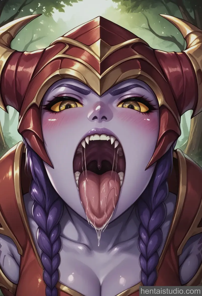 Shyvana from League Of Legends hentai art 3 of 38