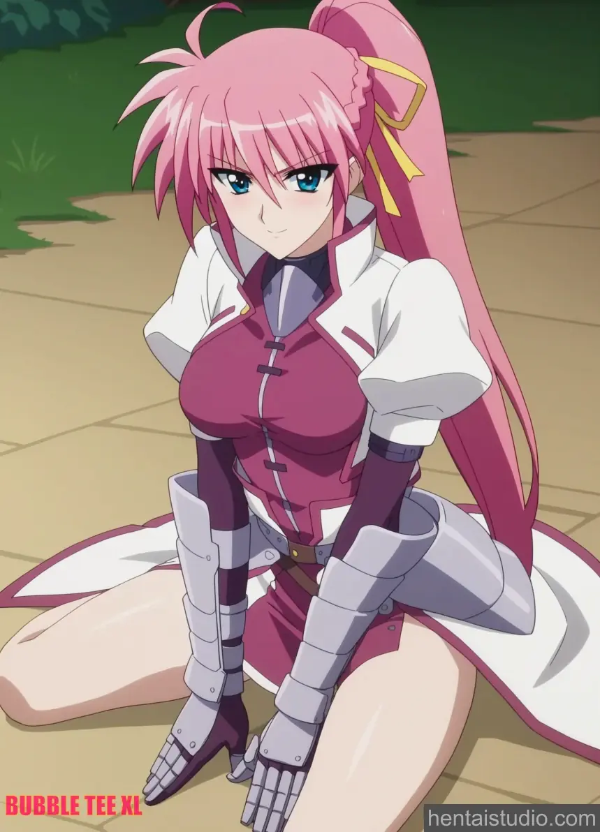 Signum from Magical Girl Lyrical Nanoha hentai art 11 of 54
