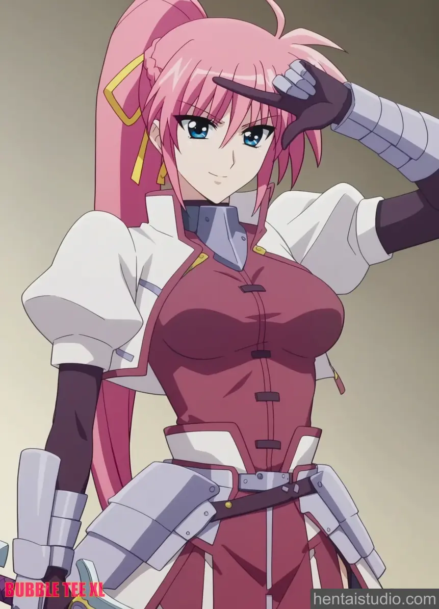 Signum from Magical Girl Lyrical Nanoha hentai art 2 of 54