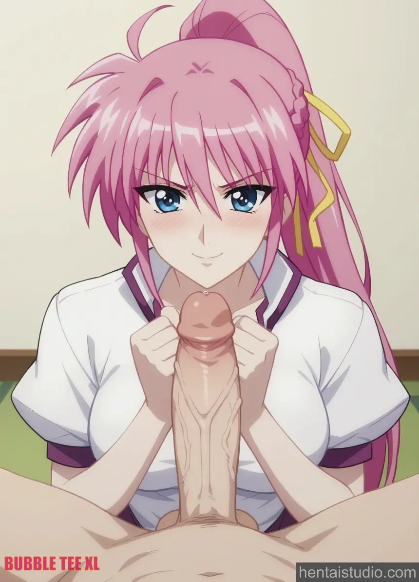 Signum from Magical Girl Lyrical Nanoha hentai art 50 of 54