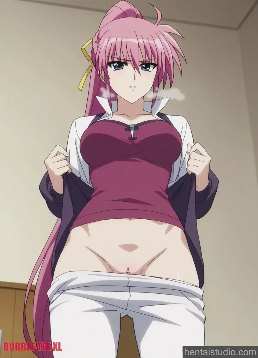 Signum from Magical Girl Lyrical Nanoha hentai art 7 of 54