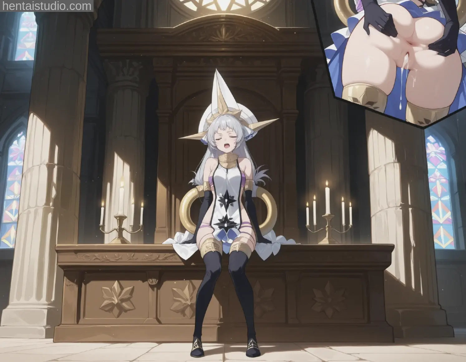 Sildonia Zeeles from New Saga hentai art 2 of 42