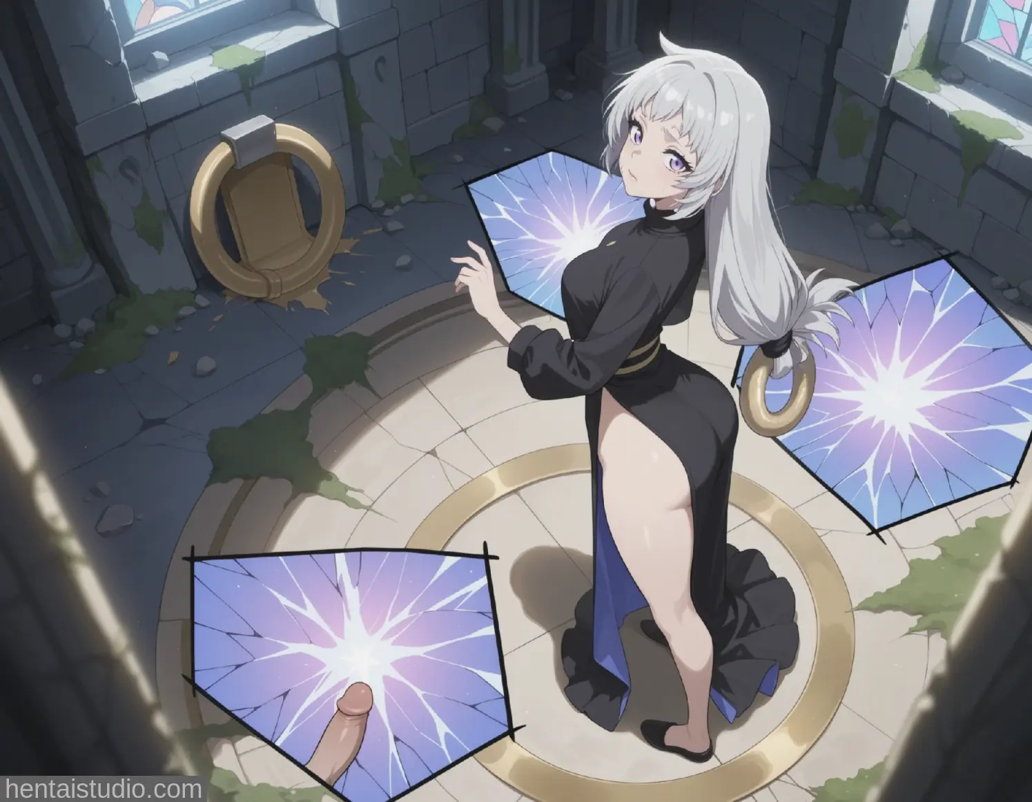 Sildonia Zeeles from New Saga hentai art 36 of 42