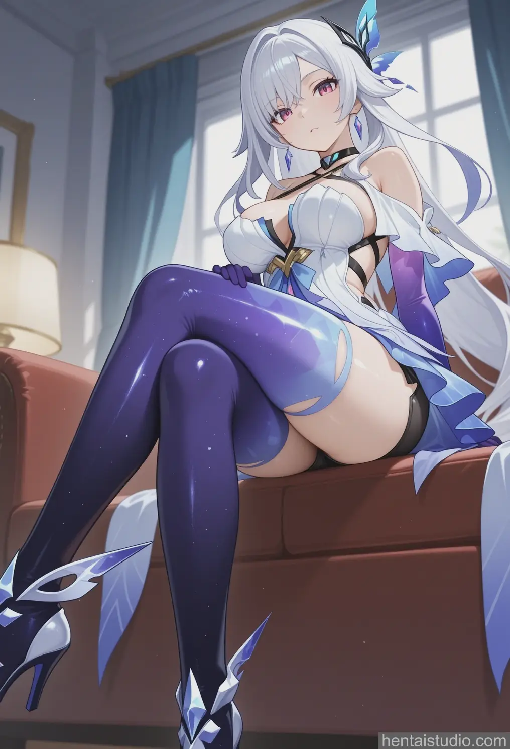 Skirk from Genshin Impact hentai art 5 of 200