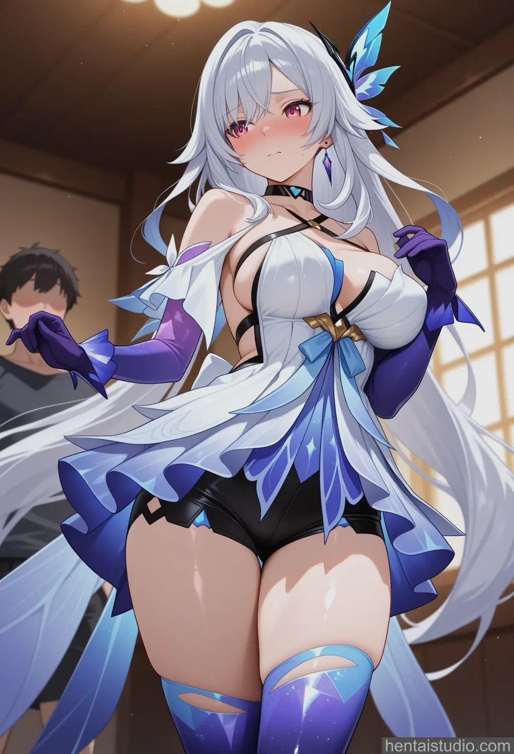 Skirk from Genshin Impact hentai art 7 of 200