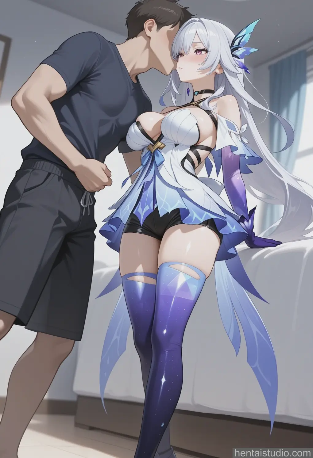 Skirk from Genshin Impact hentai art 8 of 200