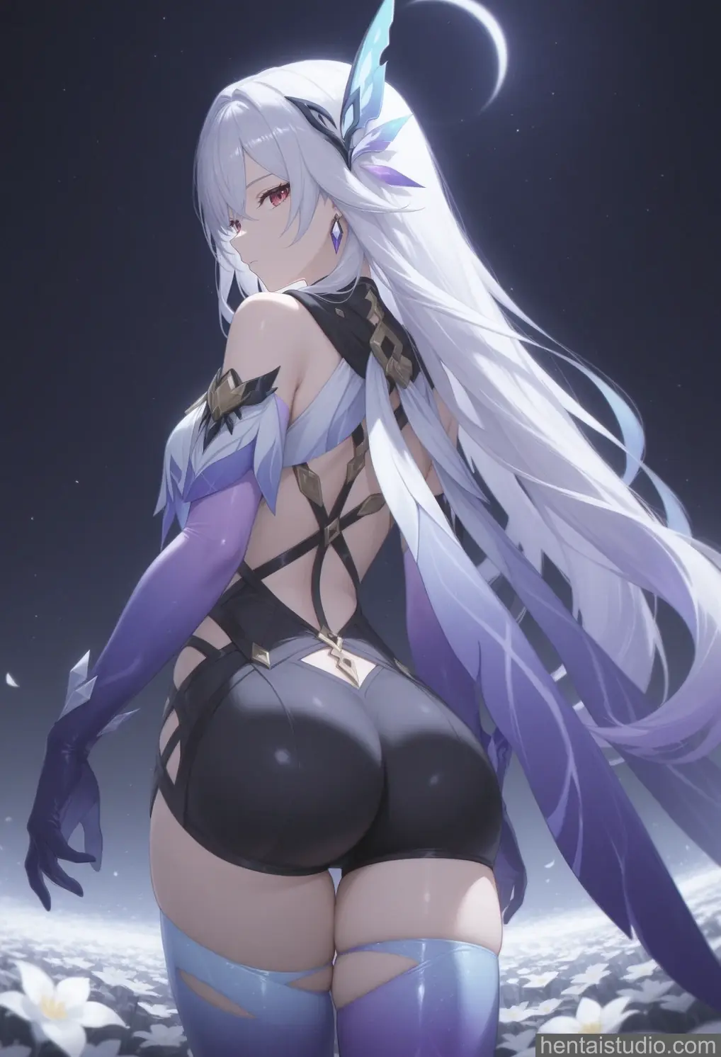 Skirk from Genshin Impact hentai art 7 of 28