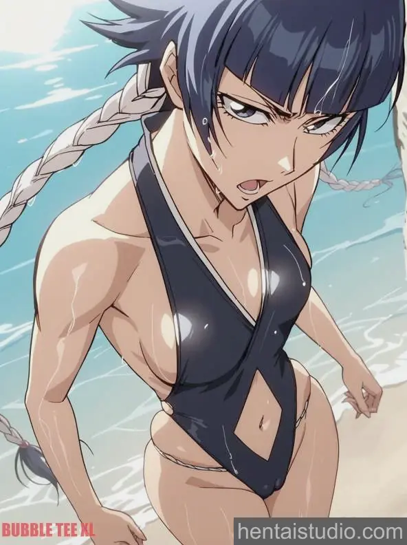 Soifon from Bleach hentai art 3 of 7