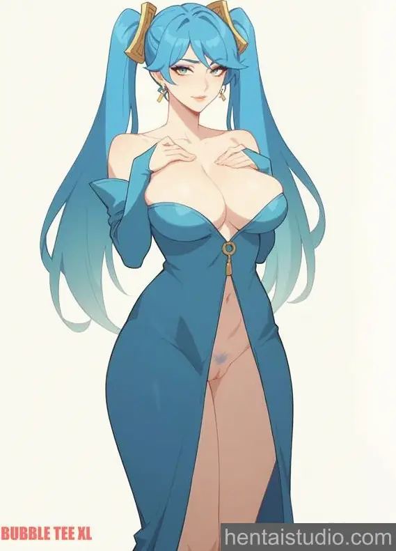 Sona from League Of Legends hentai art 3 of 28