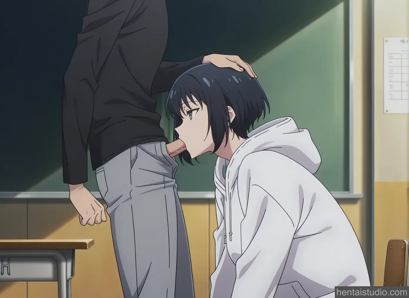 Song Yi Han from Solo Leveling hentai art 10 of 33