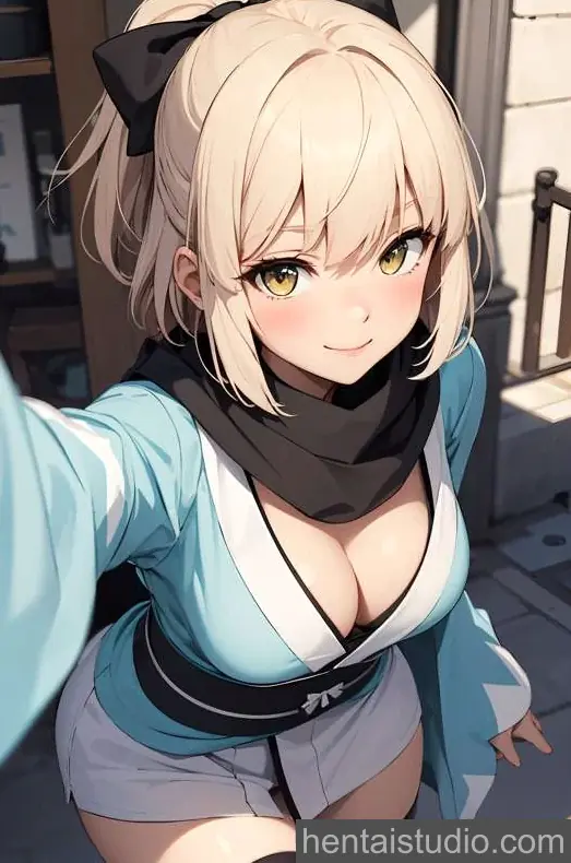 Souji Okita from Fate hentai art 3 of 9