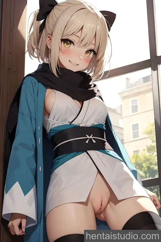 Souji Okita from Fate hentai art 7 of 9