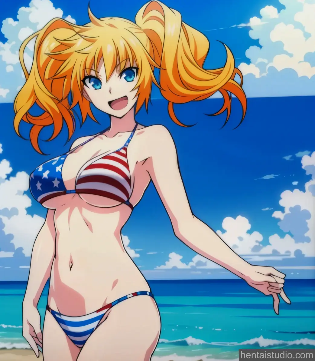 Stacy Connor from Samurai Girls: Hyakka Ryouran hentai art 23 of 45