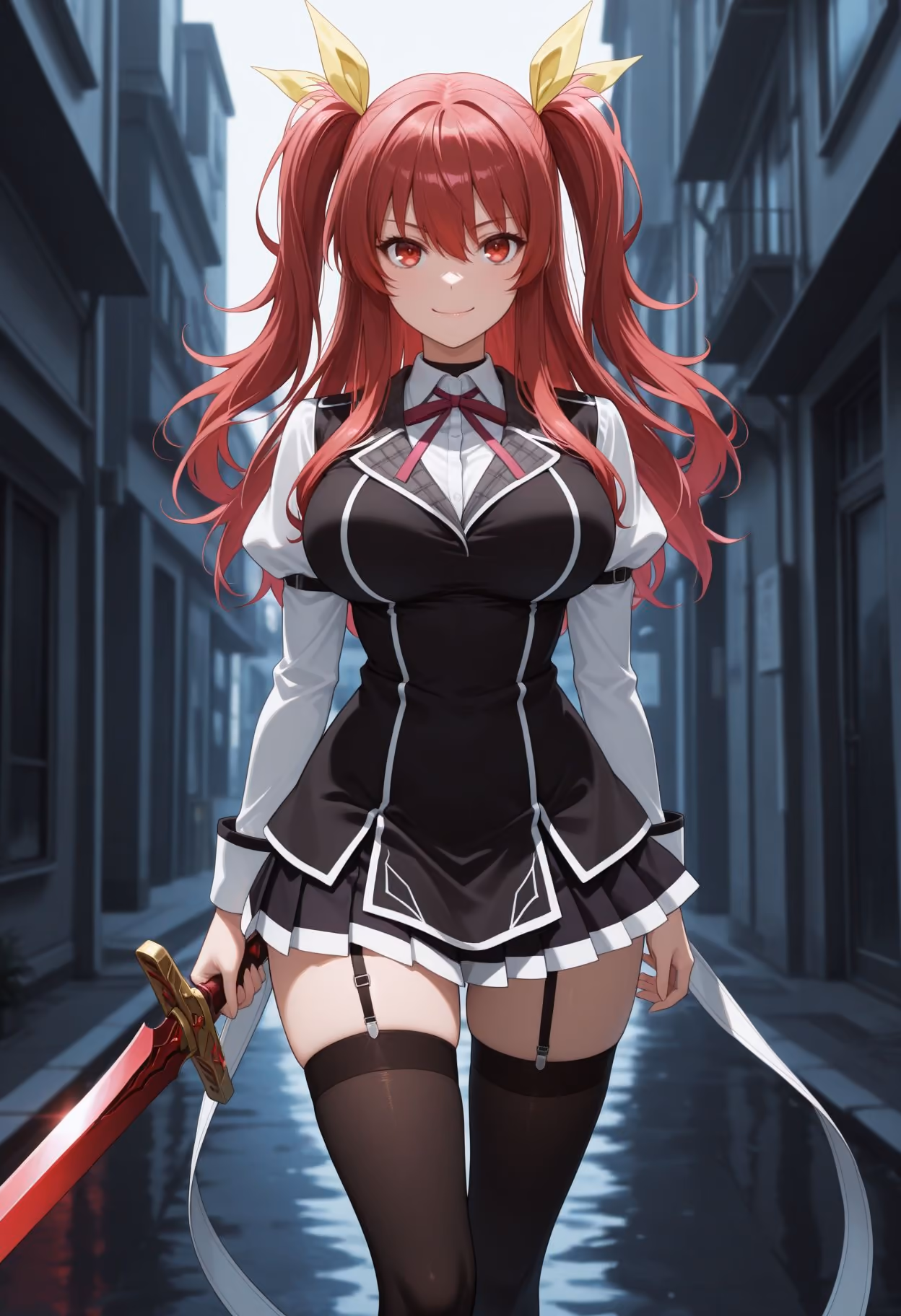 Stella Vermillion - Chivalry of a Failed Knight (Rakudai Kishi no Cavalry) - Hentai Gallery 11 - 20 Images — image 5 of 20