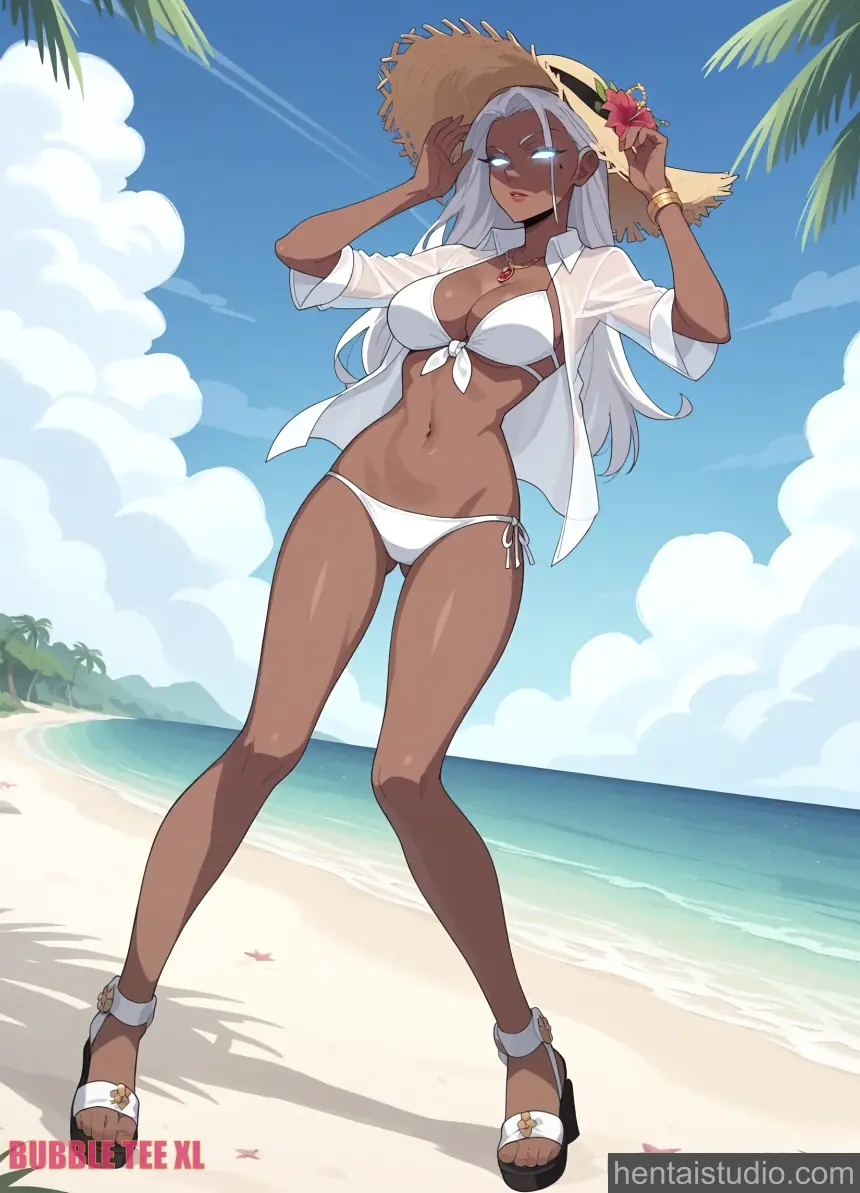 Storm from X Men hentai art 9 of 31