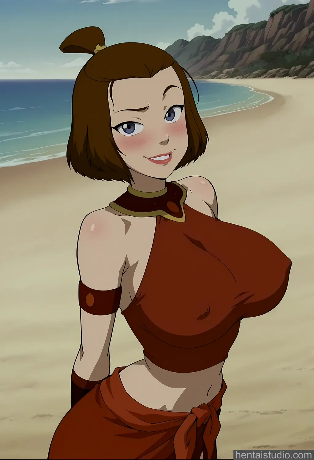 Suki from Avatar: The Last Airbender hentai art 2 of 195