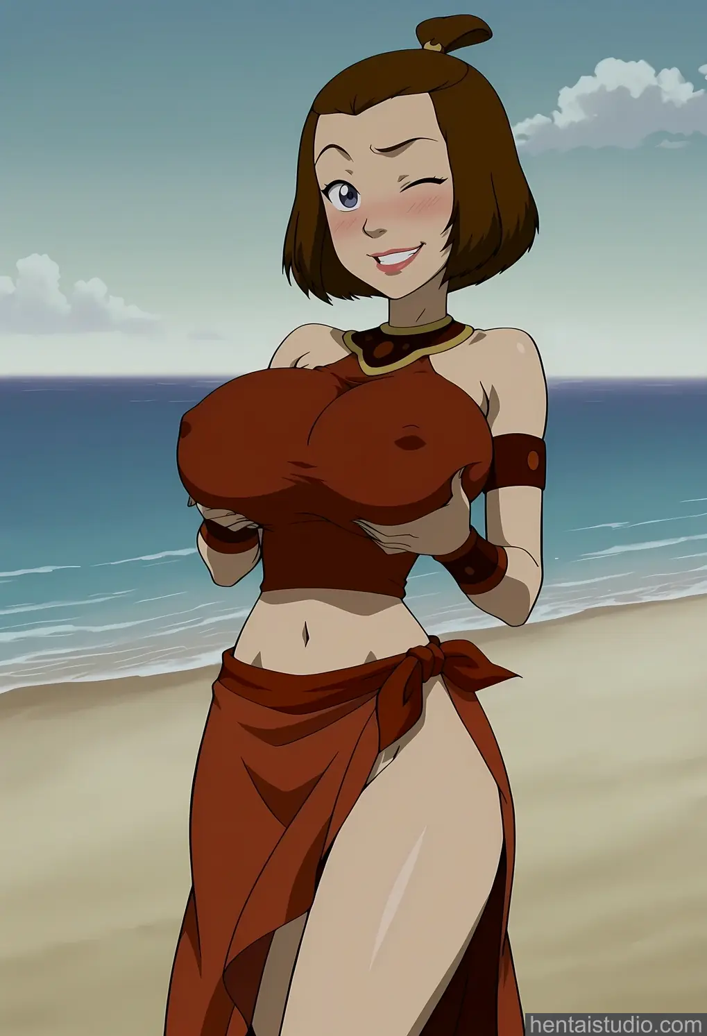 Suki from Avatar: The Last Airbender hentai art 8 of 195