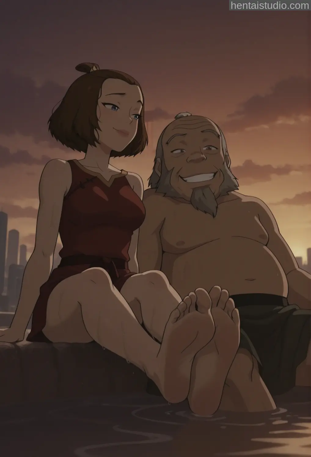 Suki Iroh from Avatar hentai art 2 of 99