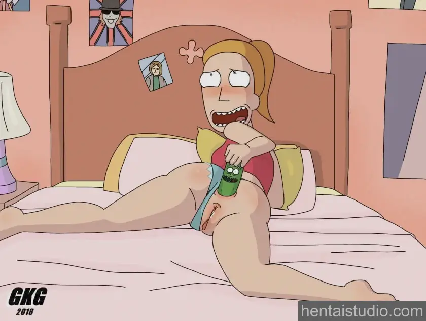 Summer Smith Rick Sanchez from Rick And Morty hentai art 4 of 5