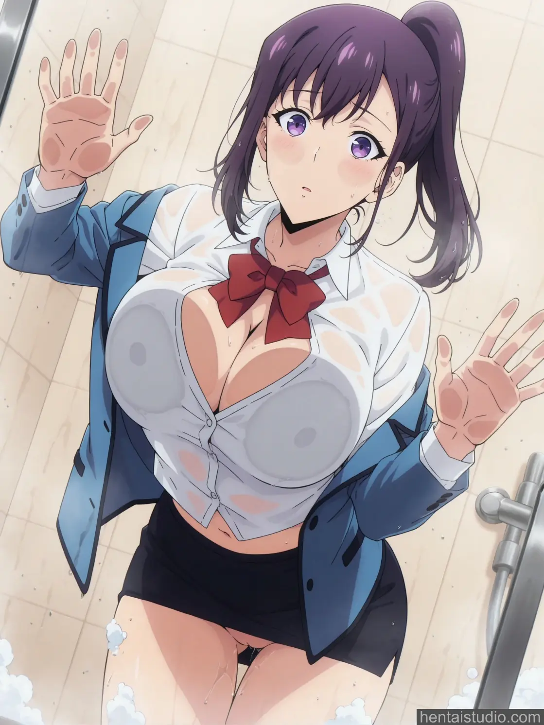 Sung Jin Ah from Solo Leveling hentai art 5 of 33