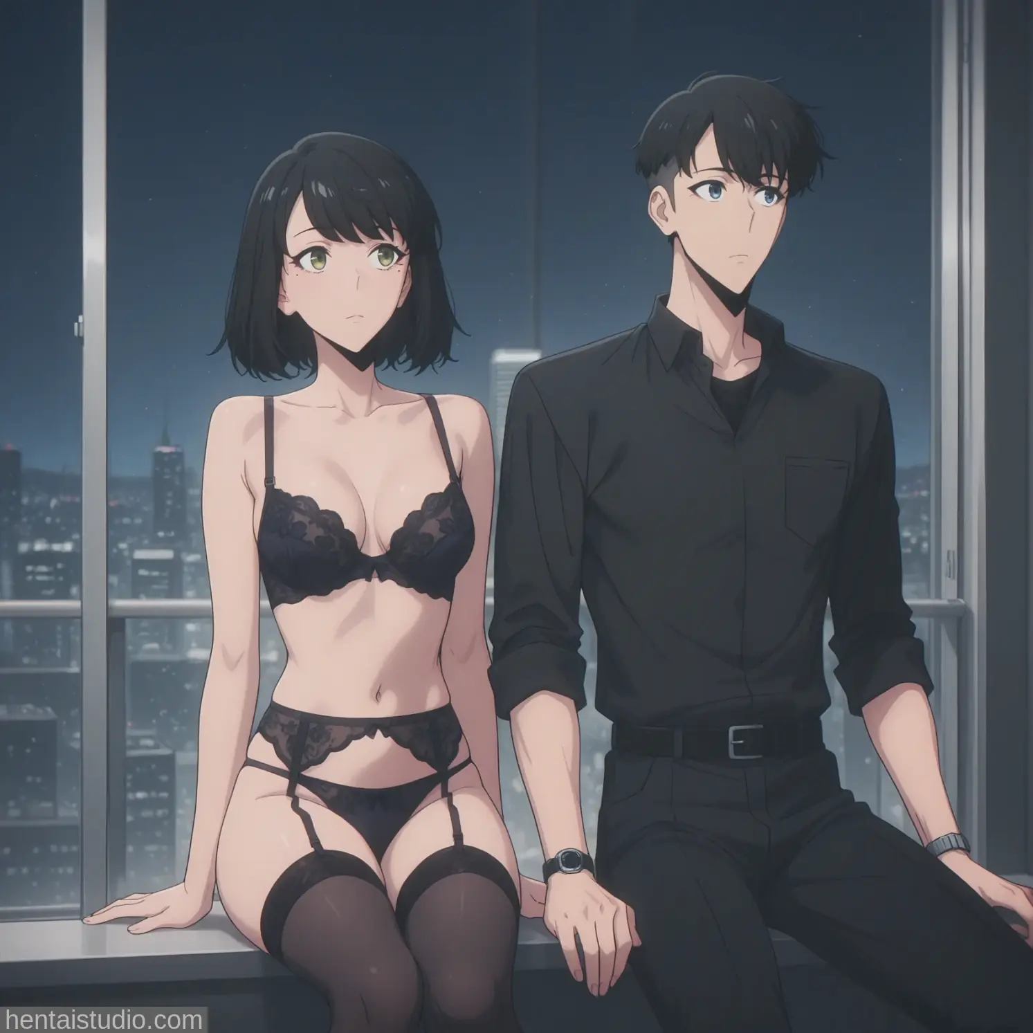 Sung Jin Woo Hang Song Yi from Solo Leveling hentai art 20 of 195