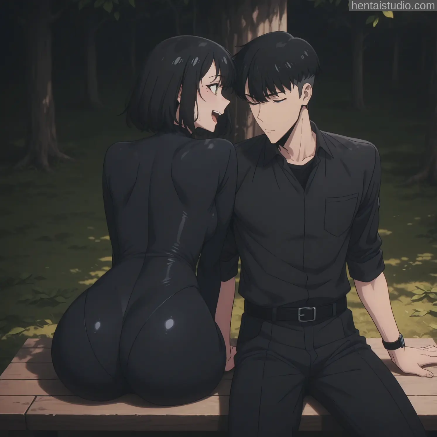 Sung Jin Woo Hang Song Yi from Solo Leveling hentai art 30 of 195