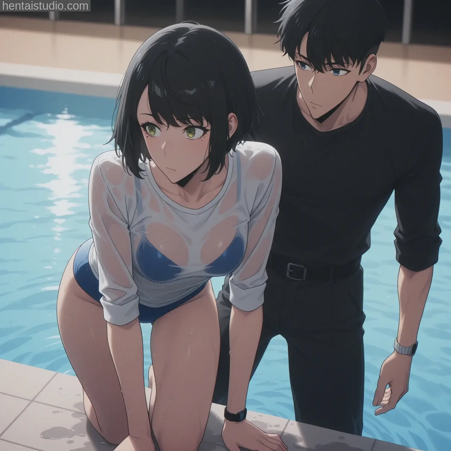Sung Jin Woo Hang Song Yi from Solo Leveling hentai art 51 of 195