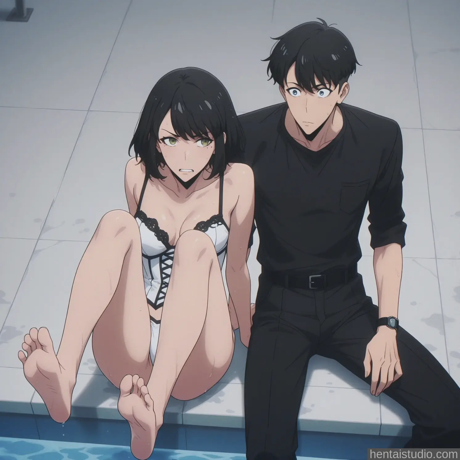 Sung Jin Woo Hang Song Yi from Solo Leveling hentai art 8 of 195