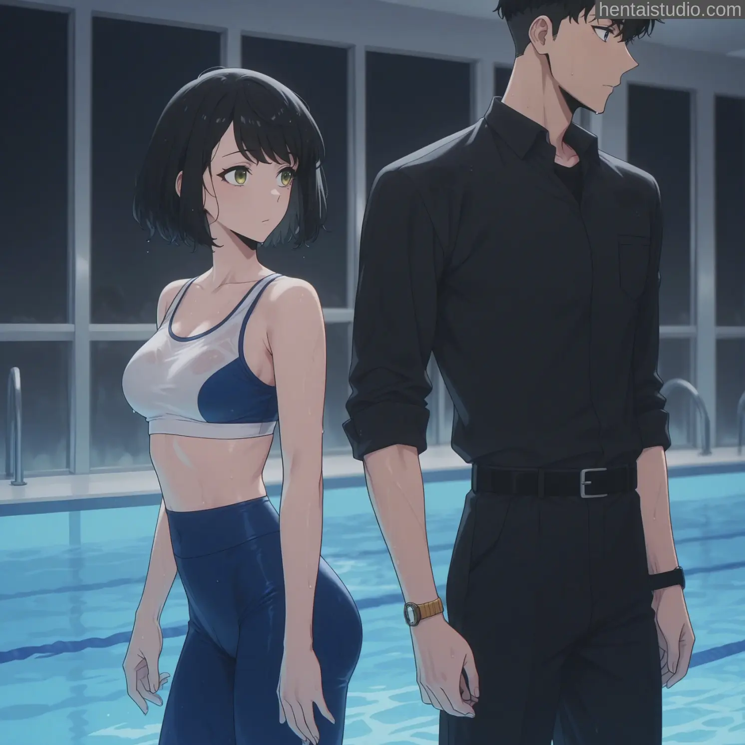 Sung Jin Woo Hang Song Yi from Solo Leveling hentai art 9 of 195