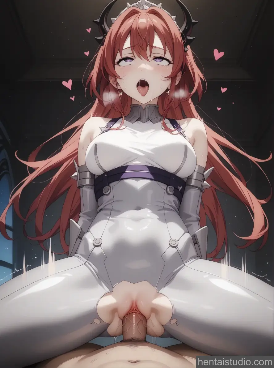 Surtr from Arknights hentai art 14 of 45