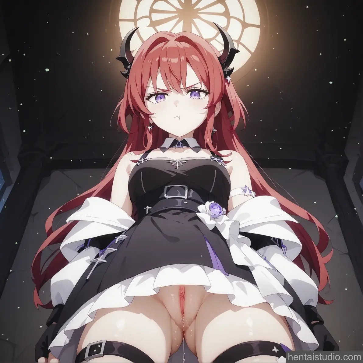 Surtr from Arknights hentai art 20 of 45