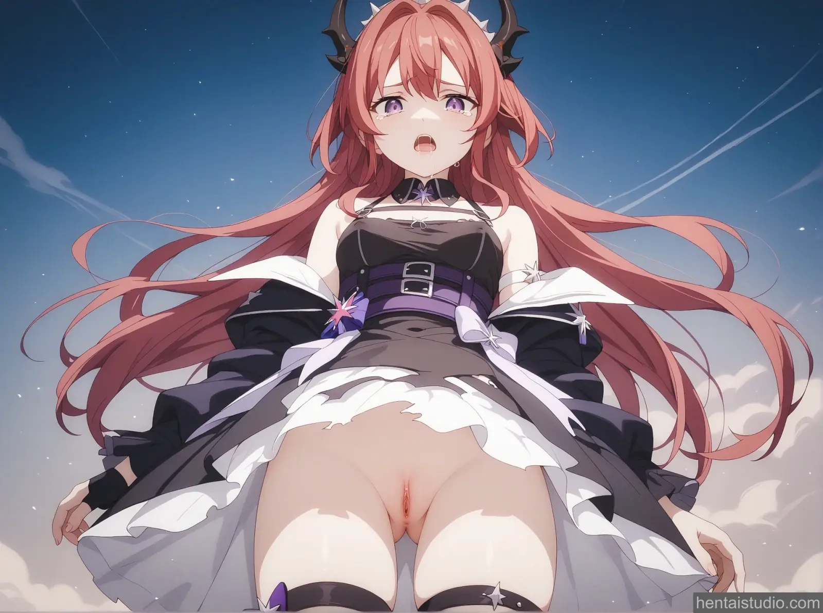 Surtr from Arknights hentai art 22 of 45