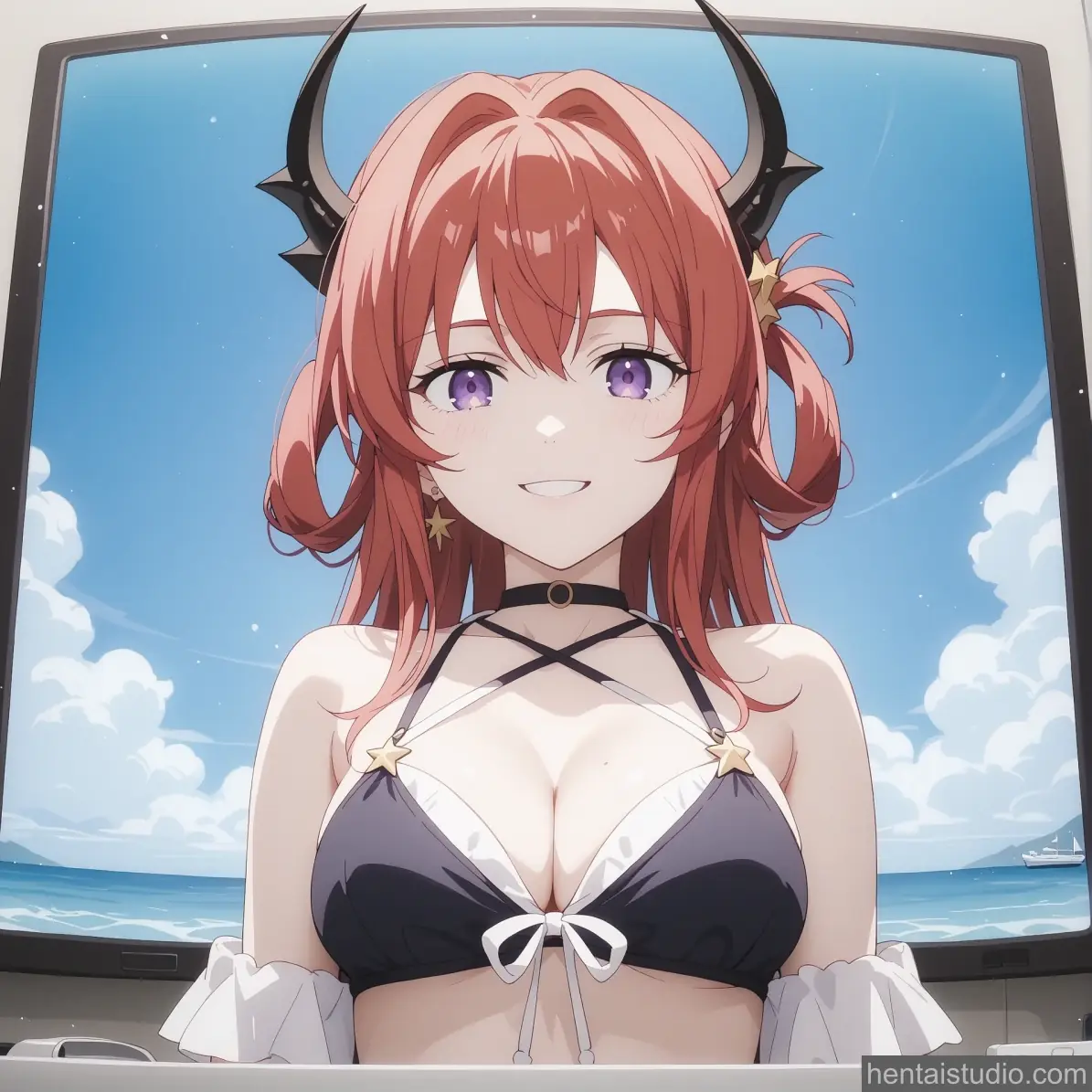 Surtr from Arknights hentai art 25 of 45