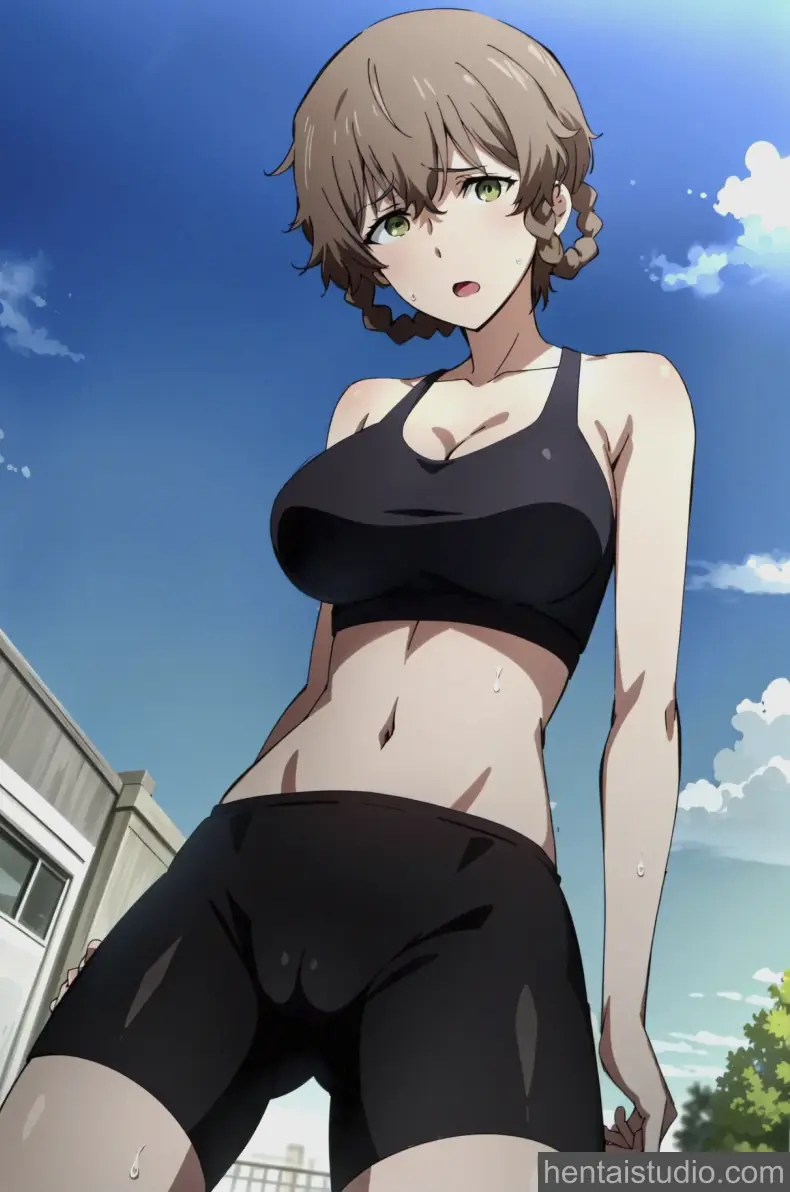 Suzuha Amane from Steins Gate hentai art 12 of 60