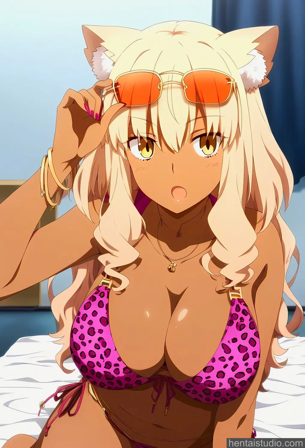 Suzuka Gozen from Fate hentai art 84 of 125