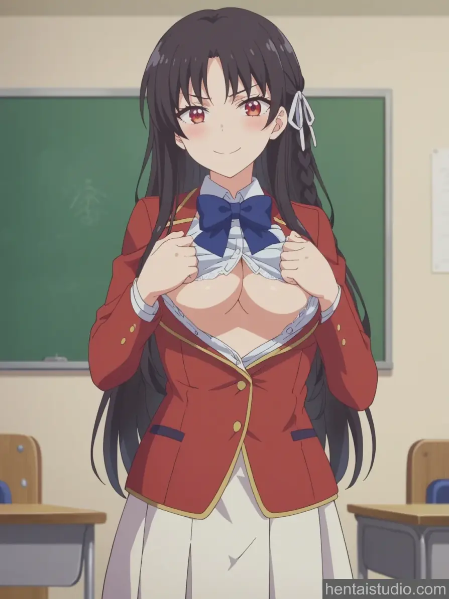 Suzune Horikita from Classroom Of The Elite hentai art 1 of 131