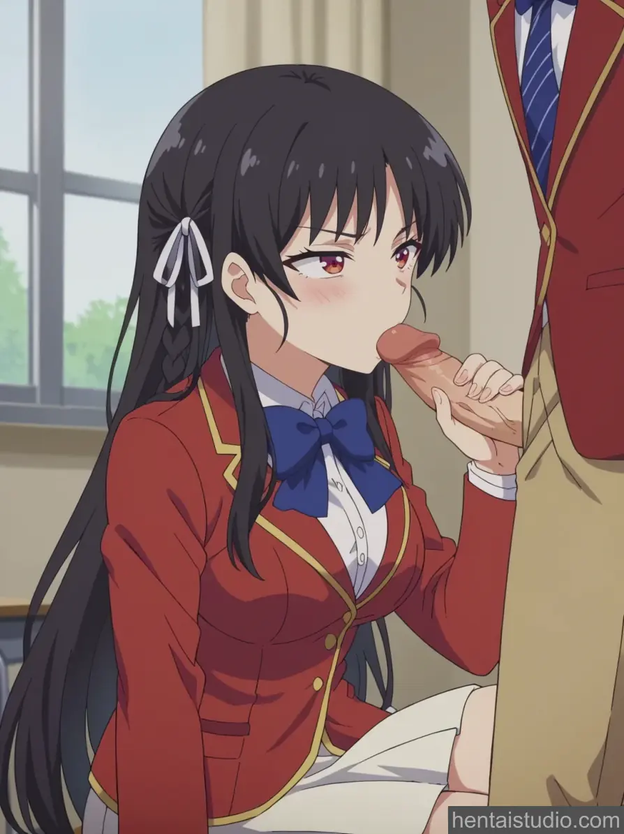 Suzune Horikita from Classroom Of The Elite hentai art 12 of 131