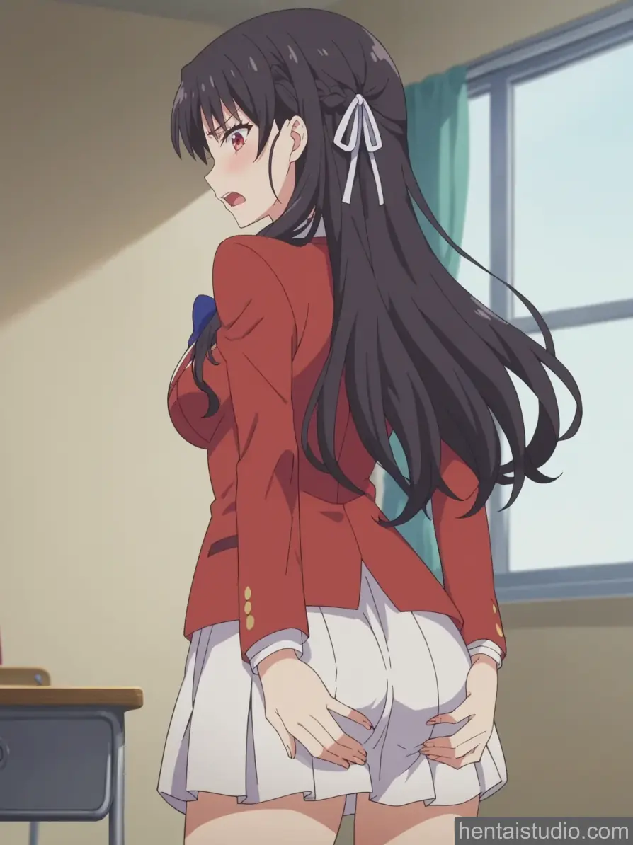 Suzune Horikita from Classroom Of The Elite hentai art 130 of 131