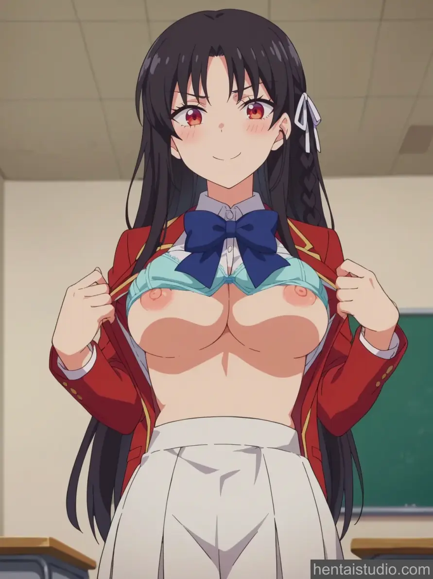 Suzune Horikita from Classroom Of The Elite hentai art 2 of 131