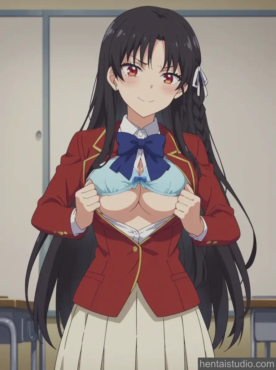 Suzune Horikita from Classroom Of The Elite hentai art 3 of 131