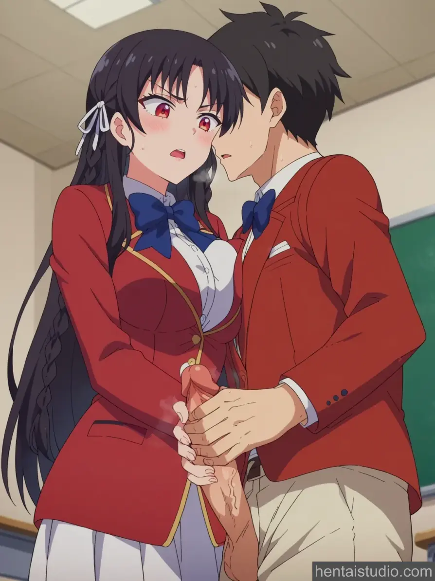 Suzune Horikita from Classroom Of The Elite hentai art 6 of 131