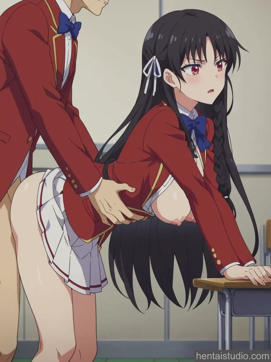 Suzune Horikita from Classroom Of The Elite hentai art 60 of 131