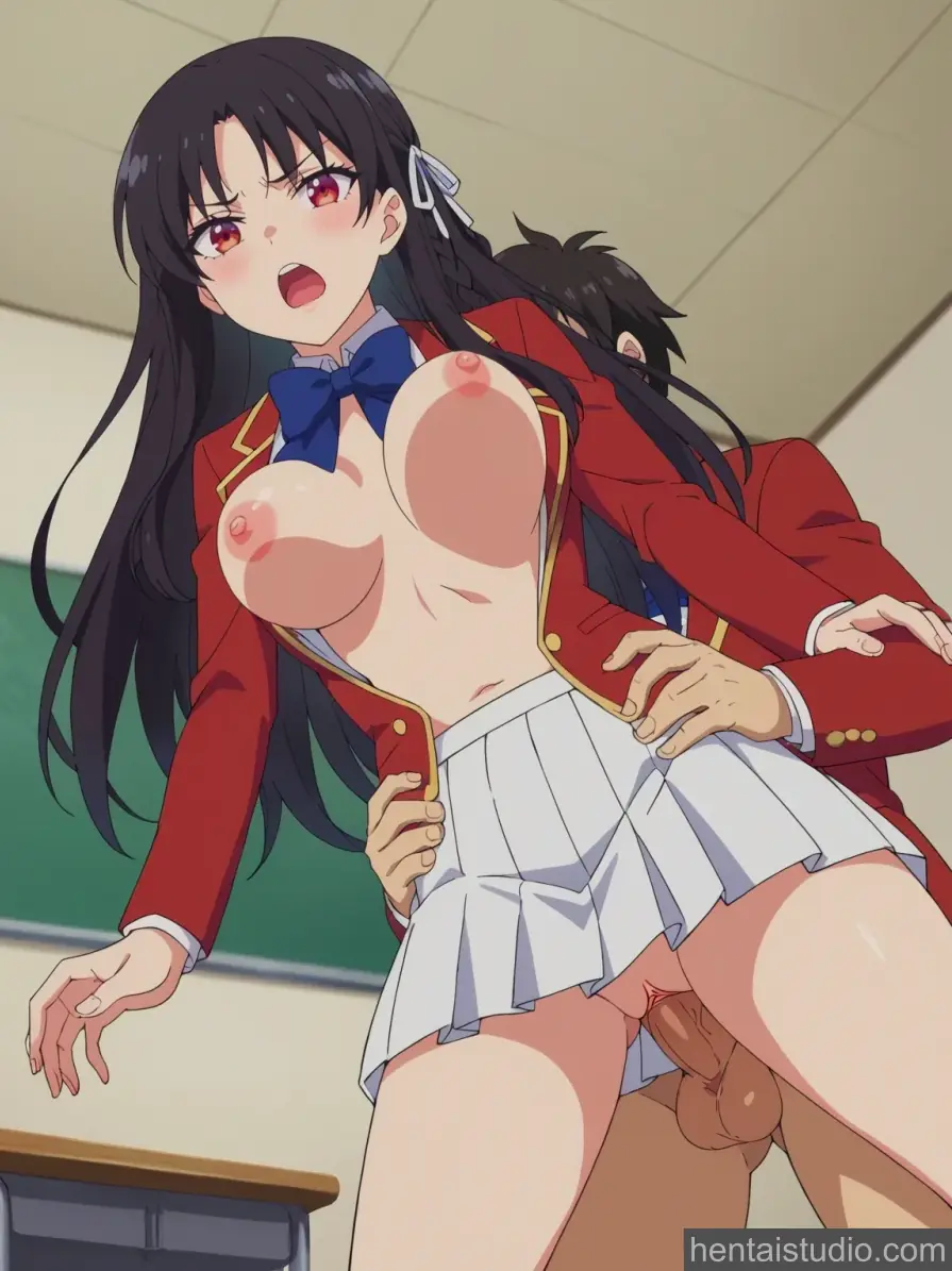 Suzune Horikita from Classroom Of The Elite hentai art 64 of 131